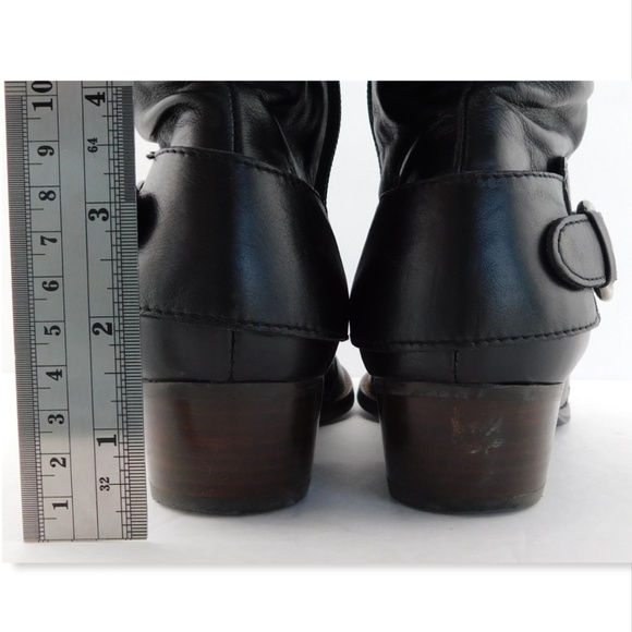 PAUL GREEN Black Leather Slouchy Boots 5.5US/3UK - Picture 5 of 8